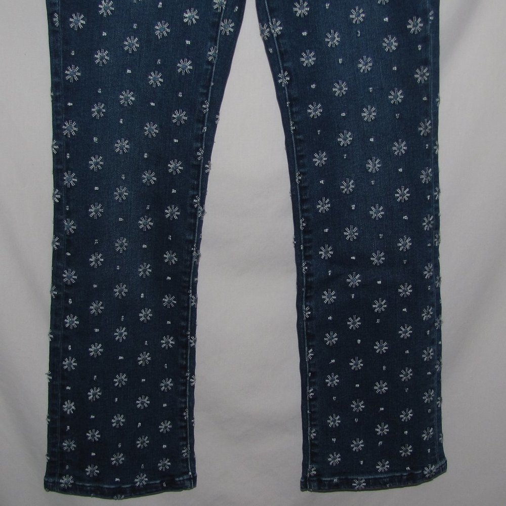 NWT Womens Anthropologie Pilcro & the Letterpress High Rise Bootcut Crop Jeans - Picture 4 of 14